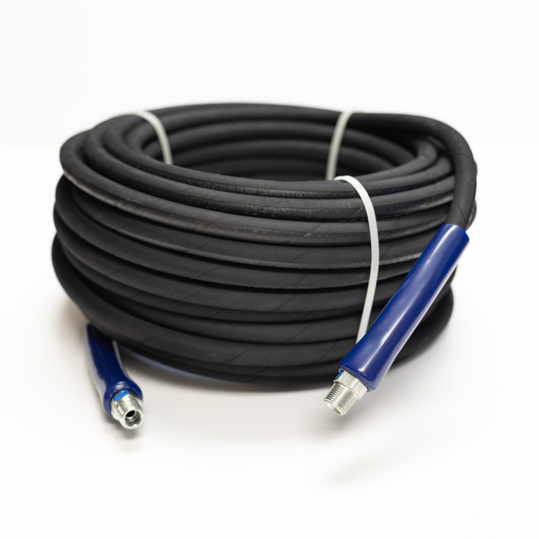 3/8" x 100ft Black Pressure Washer Hose