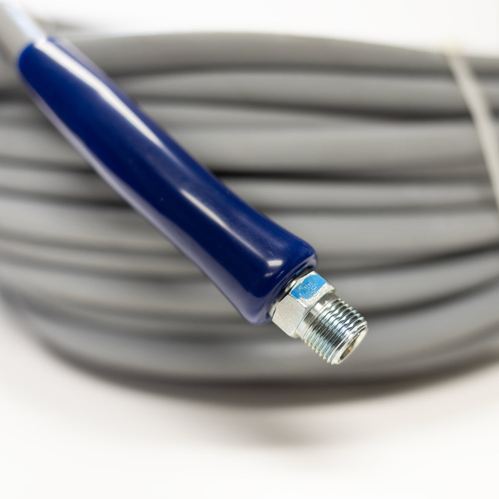 3/8" x 100ft Gray 2-Wire Pressure Wash Hose