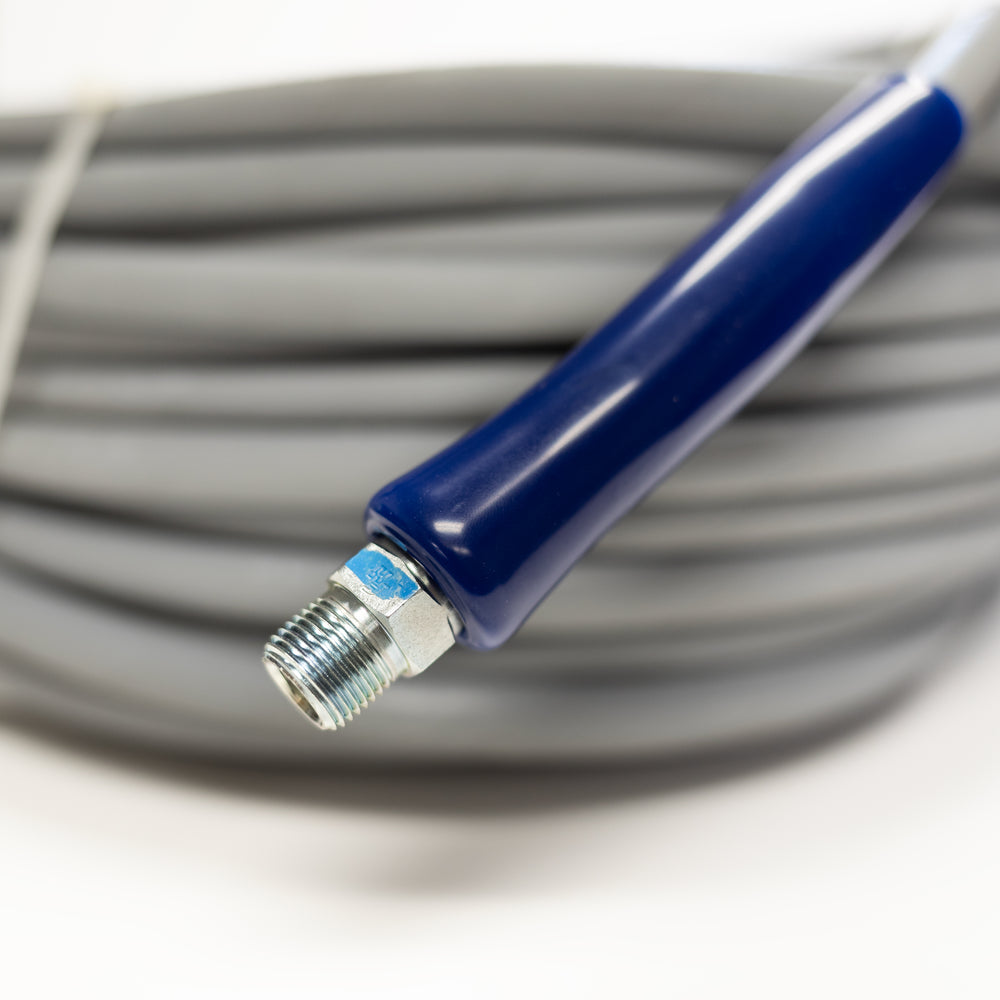 3/8" x 100ft Gray Pressure Wash Hose