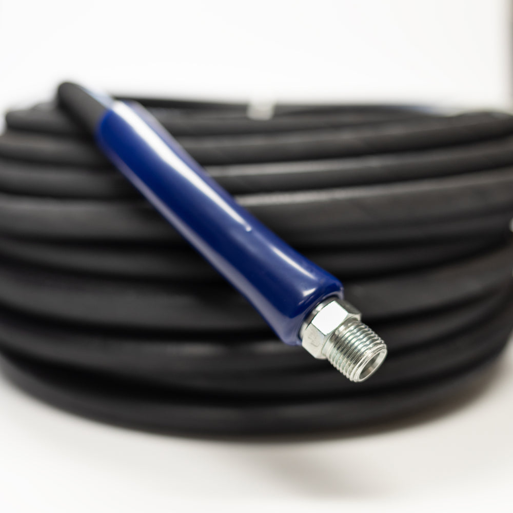 3/8" x 50ft Black 2-Wire Pressure Wash Hose