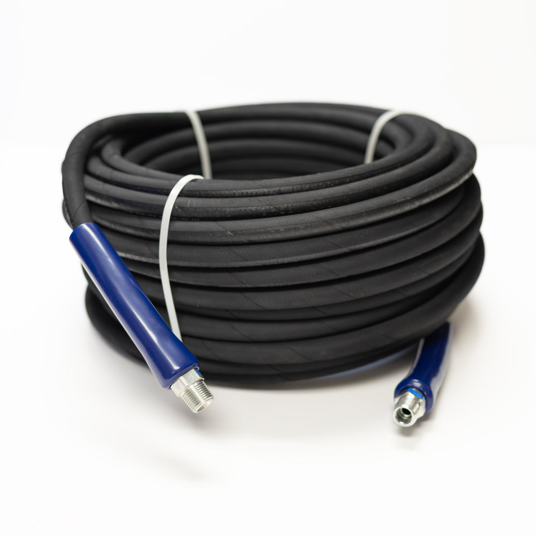 3/8" x 50ft Black 2-Wire Pressure Washer Hose